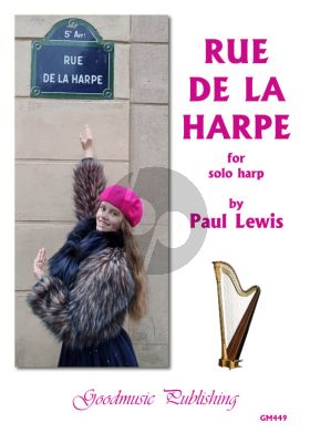 Lewis Rue de la Harpe for Harp solo