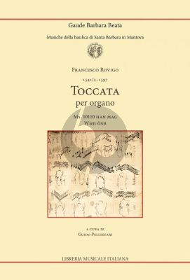 Rovigo Toccata per Organo (Ms. 10110 HAN MAG Wien ÖNB) (edited by Guido Pellizzari)