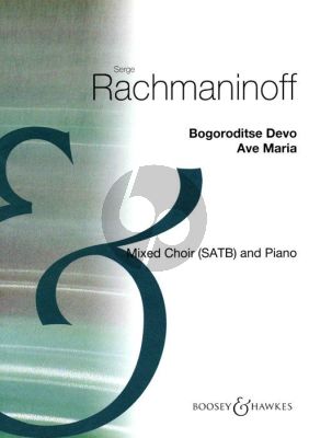 Rachmaninoff Bogoroditse Devo (Ave Maria) SATB and Piano (russ./engl.) (William Tamblyn)