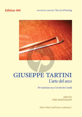 Tartini L'arte del Arco - The Art of Bowing for Violin (edited by Per Hartmann)