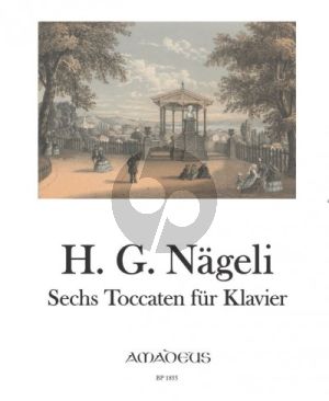Nageli 6 Toccaten Klavier (Herausgebers Martina Hanke und Els Biesemans)