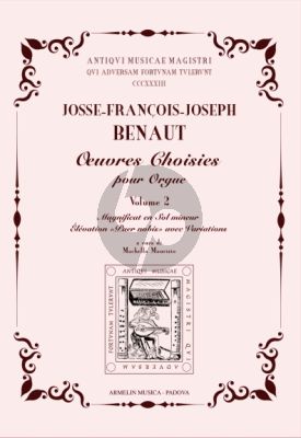 Benaut Oeuvrs Choisies Vol. 2 Orgue (edited by Maurizio Machella)