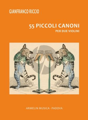 Riccio 55 Piccoli Canoni 2 Violins (1st.Pos.)