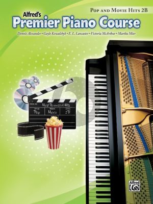 Premier Piano Course, Pop and Movie Hits 2B