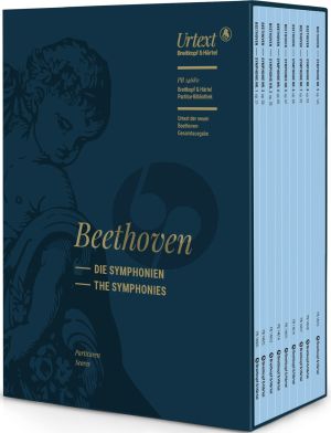 Beethoven Die Symphonien - 9 Partituren im Schuber (Urtext nach der neuen Beethoven-Gesamtausgabe)