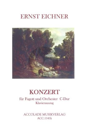 Eichner Konzert C-dur Fagott und Orchester (Klavierauszug) (Eberhard Buschmann)