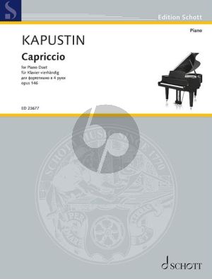 Kapustin Capriccio for Piano 4 Hands