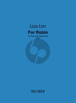 Lim For Robin Flute solo (with B-foot) (2023)