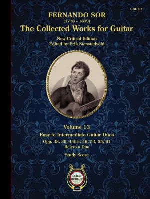 Sor The Collected Guitar Works Vol. 13 (Easy to Intermediate Guitar Duos) (edited by Erik Stenstadvold)