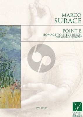 Surace Point B, Homage to Steve Reich for Guitar Quartet (Score/Parts)