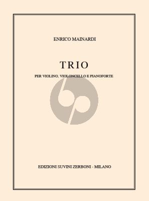 Mainardi Trio Violin-Violoncello and Piano (Score/Parts)