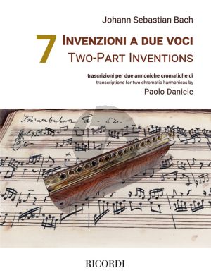 Bach 7 Invenzioni a due Voci for Harmonica (transcr. Paolo Daniele)