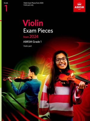 Violin Exam Pieces from 2024, ABRSM Grade 1 Violin Part