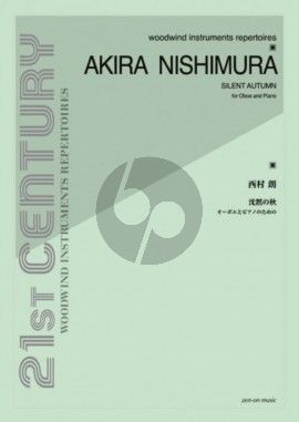 Nishimura Silent Autumn for Oboe and Piano