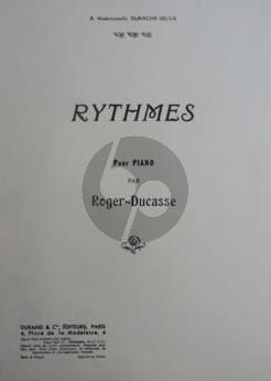 Roger-Ducasse Rythmes pour Piano