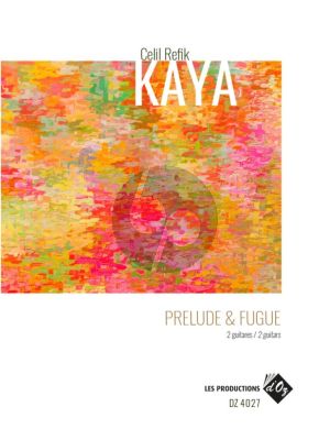 Kaya Prelude & Fugue 2 Guitars (Score/Parts)