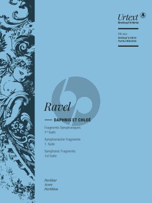 Ravel Daphnis et Chloé Fragments Symphoniques Suite 1 Full Score