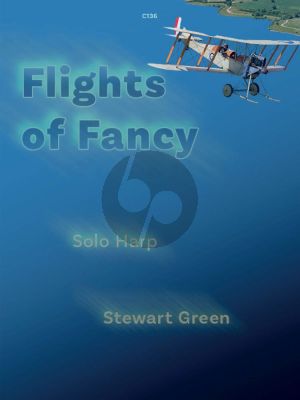 Green Flights of Fancy for Solo Harp (Grade 4 - Trinity Grade 4 syllabus)