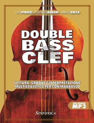 Pirozzi-Ranieri Double Bass Clef Double Bass (Book with Audio online)