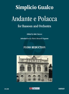 Gualco Andante e Polacca for Bassoon and Orchestra (piano reduction) (edited by Italo Vescovo)