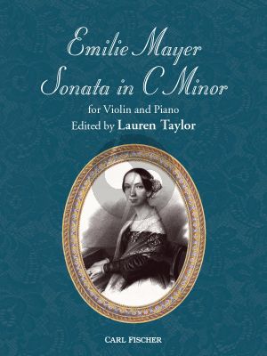 Mayer Sonata C-minor for Violin and Piano (edited by Lauren Taylor)
