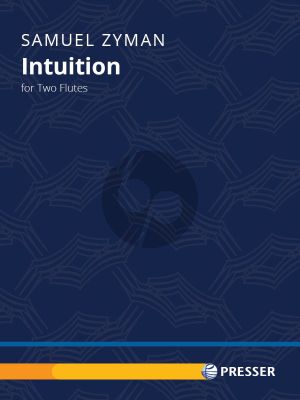 Zyman Intuition for 2 Flutes (Score/Parts)