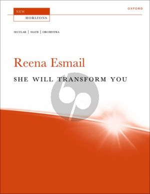 Esmail She Will Transform You SSATB and Orchestra (Vocal Score)