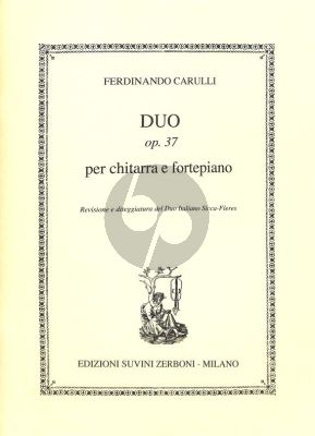 Carulli Duo Op.37 for Piano and Guitar