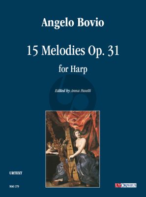 Bovio 15 Melodies Op. 31 for Harp (edited by Anna Pasetti)
