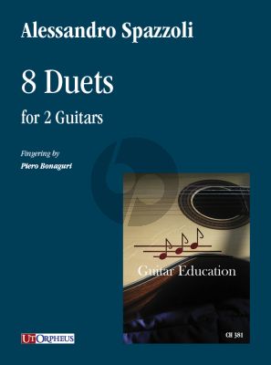 Spazzoli 8 Duets for 2 Guitars