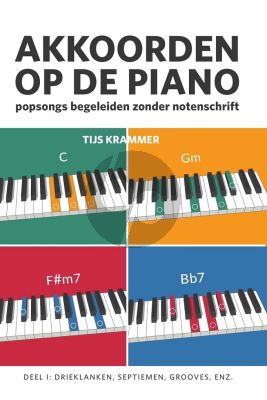 Krammer Akkoorden op de Piano Vol.1 - Popsongs begeleiden zonder notenschrift