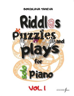 Taneva Riddles, Puzzles and Plays – Volume 1 Piano solo