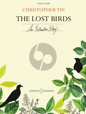 Tin The Lost Birds (An Extinction Elegy) SSAATTBB Vocal Score