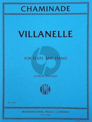 Chaminade Villanelle for Flute and Piano (arr. Loren Stroud)