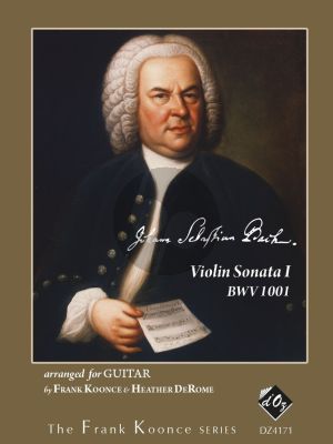 Bach Violin Sonata I BWV 1001 for Guitar solo (transcr. Frank Koonce and Heather Derome)