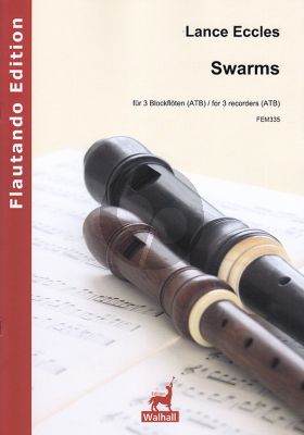 Eccles Swarms for 3 Recorders ATB Score and Parts
