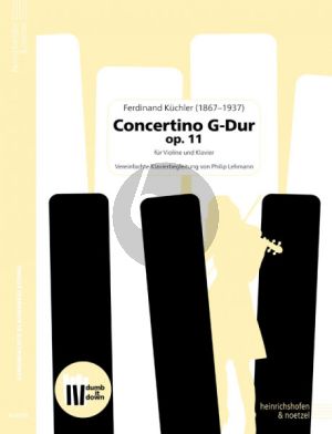 Kuchler Concertino G-Dur Op. 11 Violine und Klavier (Vereinfachte Klavierbegleitung von Philip Lehmann)
