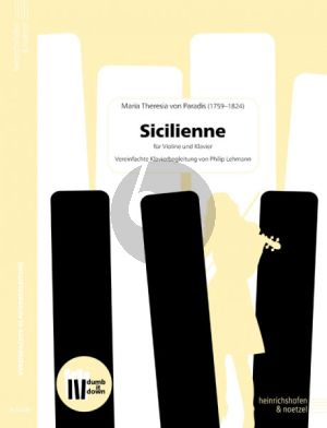 Paradis Sicilienne Violine und Klavier (Vereinfache Klavierbegleitung von Philip Lehmann)