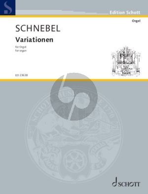 Schnebe; Variationen für Orgel