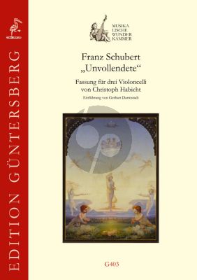 Schubert Sinfonie in h-Moll, "Unvollendete" 3 Violoncelli (Part./Stimmen) (transcr. Christoph Habicht)