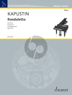 Kapustin Rondoletto Op. 116 Piano solo