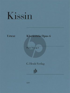 Kissin Piano Trio Op. 6 Violin-Cello and Piano (Score/Parts)