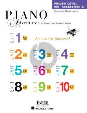 Primer Level Unit Assessments Teacher Handbook (Faber Piano Adventures)