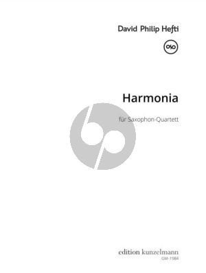 Hefti Harmonia for Saxophone Quartet (SATB) (Score/Parts)