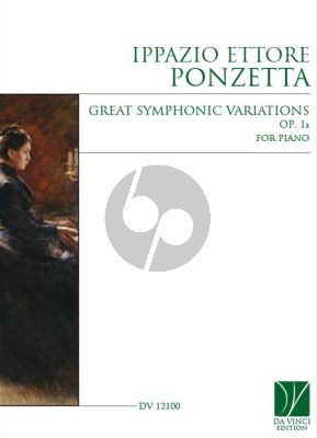 Ponzetta Great Symphonic Variatios Op. 1A Piano solo