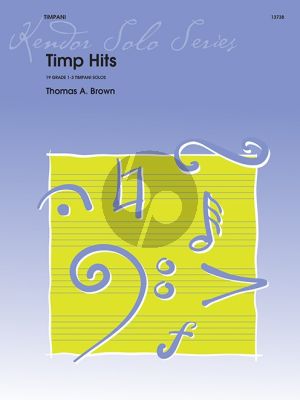 Brown Timp Hits for Timpani Solo (Grades 1 - 3)