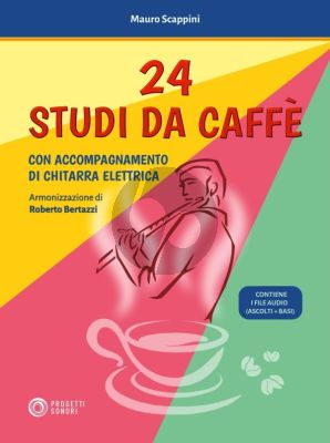 Scappini Bertazzi 24 Studi Da Caffé - 24 Studies for Flute and Electric Guitar