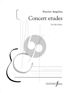 Angelou Concert Etudes for Guitar