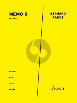 Rands Memo 8 for Oboe solo