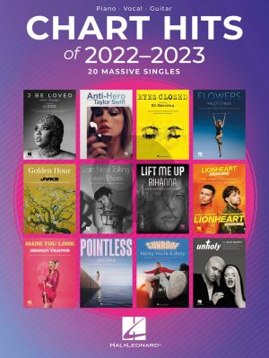 Album Chart Hits of 2022-2023 - 20 Massive Hits for Piano/Vocal/Guitar